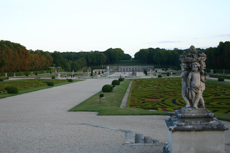 La grande allée imaginée par Le Nôtre