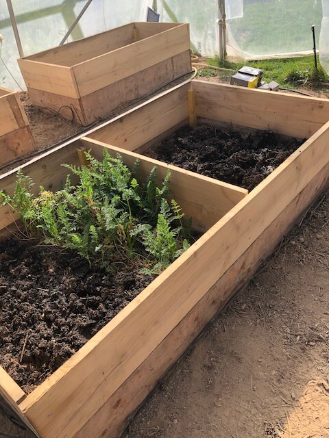 La construction d’un carré potager reste une solution facile à mettre en œuvre.