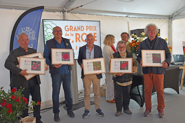 Lauréats du prix de la rose 2023