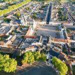View of Richelieu, Indre-et-Loire, Centre-Val de Loire, France
