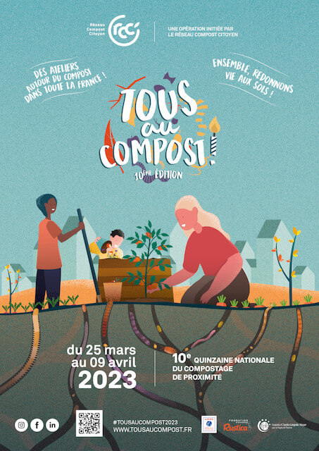 Tous au compost s'est tenu du 25 mars au 9 avril