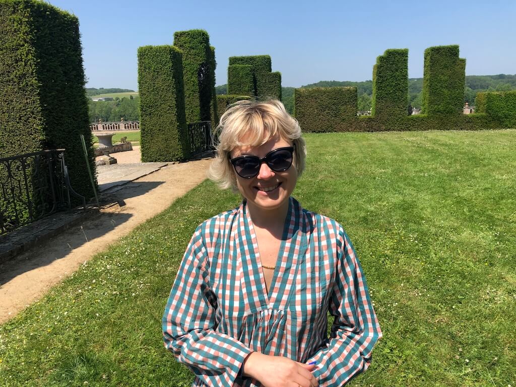 Natalia Logvinova Smalto au jardin de Valmer