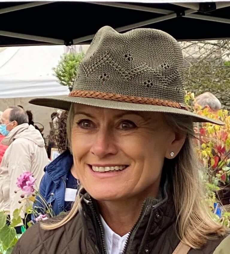 Portrait d’Anne Winckel, organisatrice de fêtes des plantes en Seine-et-Marne