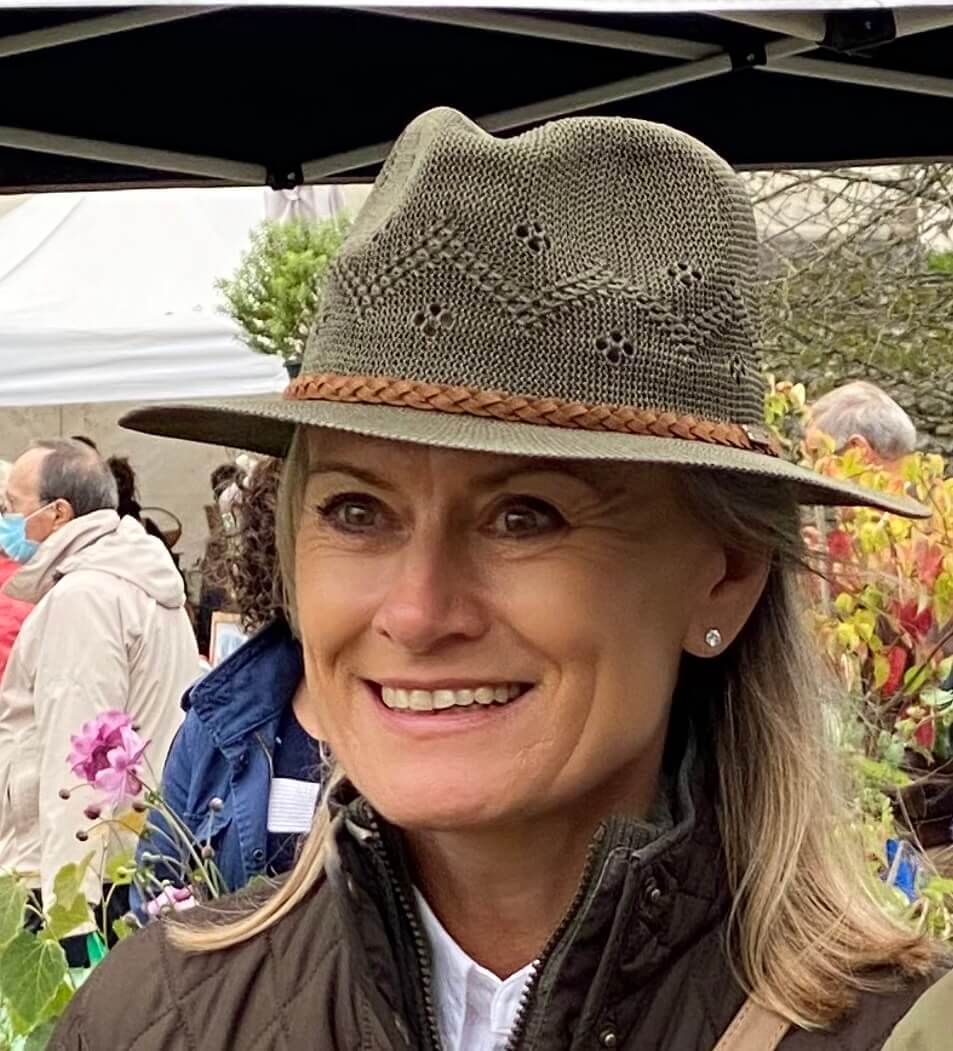 Portrait d’Anne Winckel, organisatrice de fêtes des plantes en Seine-et-Marne