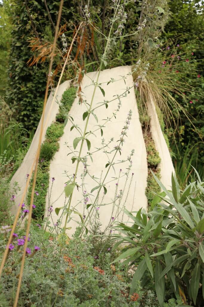 détail du jardin des murmures