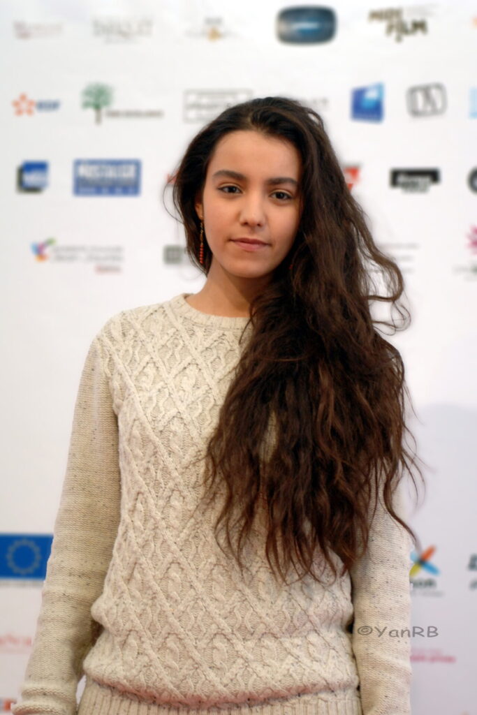 Lina El Arabi au Festival des créations télévisuelles de Luchon en 2016
